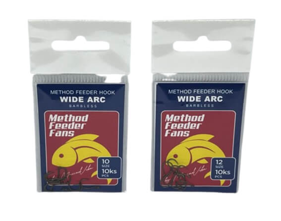 Háčiky METHOD Feeder Fans WIDE ARC bez protihrotu