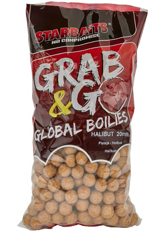 STARBAITS Grab &amp; Go Global Halibut, 2,5 kg
