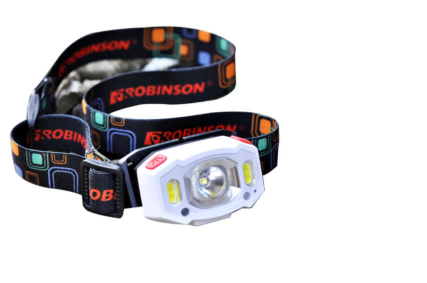 Čelovka ROBINSON Sensor