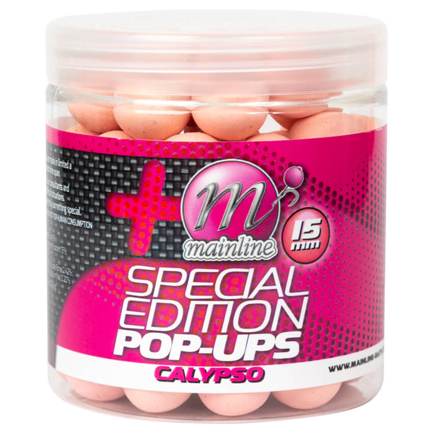 Boilies MAINLINE Special Edition Pop Up Calypso Pink, 15 mm