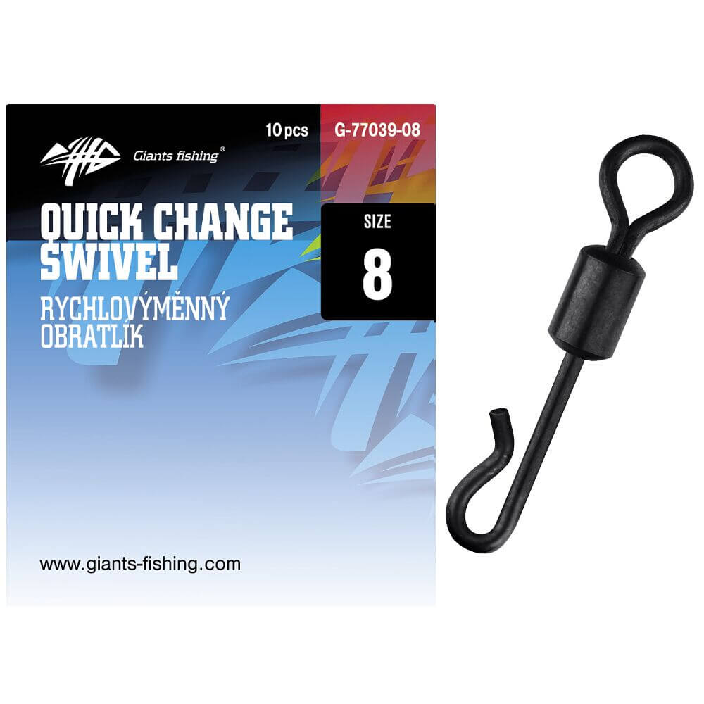 Rýchloobratlíky GIANTS FISHING Quick Change Swivel