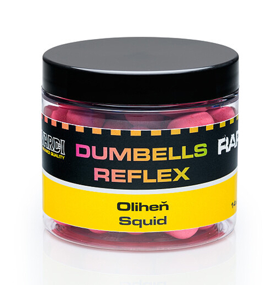 Dumbel MIVARDI Rapid Dumbells Reflex Oliheň, 18 mm, 70 g