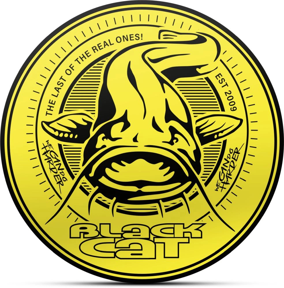 Nálepka Black Cat Catfish Sticker
