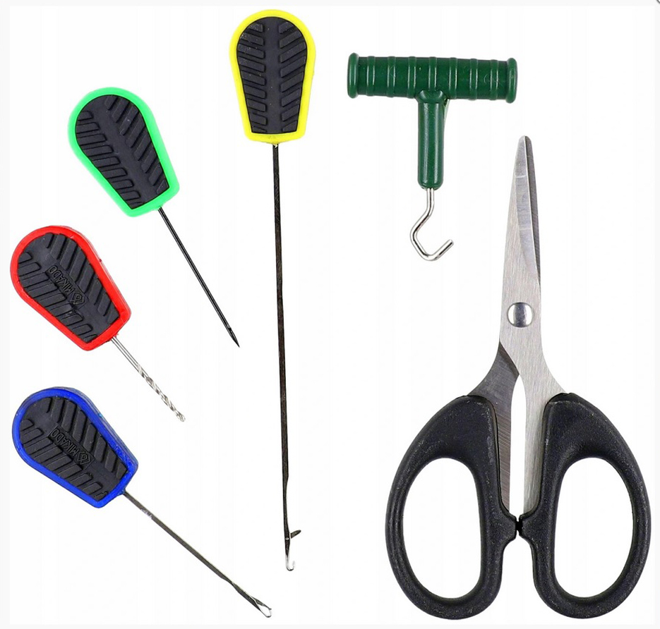Set ihiel a nožníc MIKADO Baiting Needles