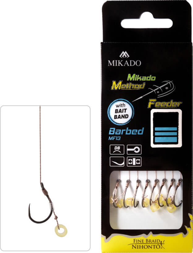 Nadväzec MIKADO Method Feeder Rig s gumičkou