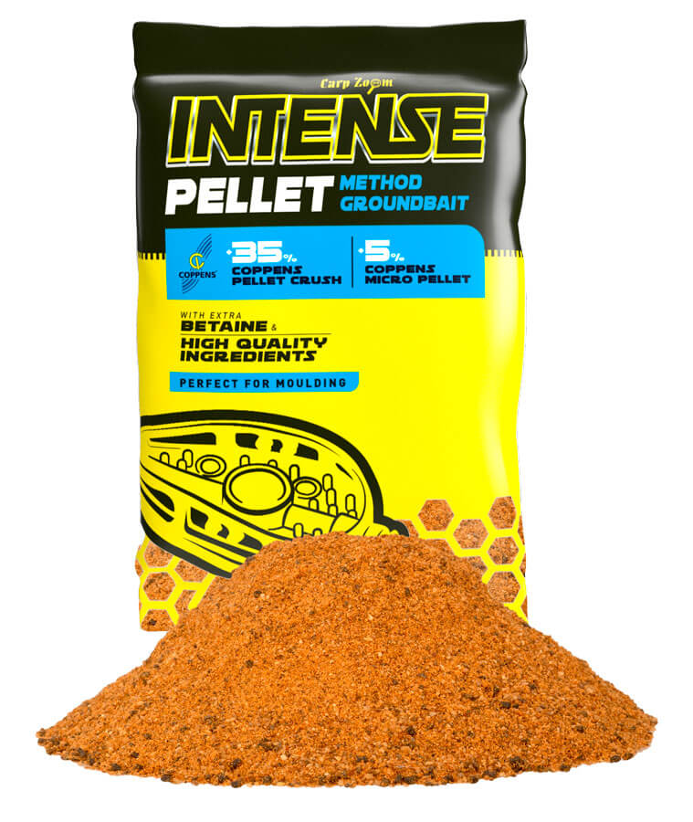CARPZOOM Intense Pellet Method Groundbait 800g, Mango