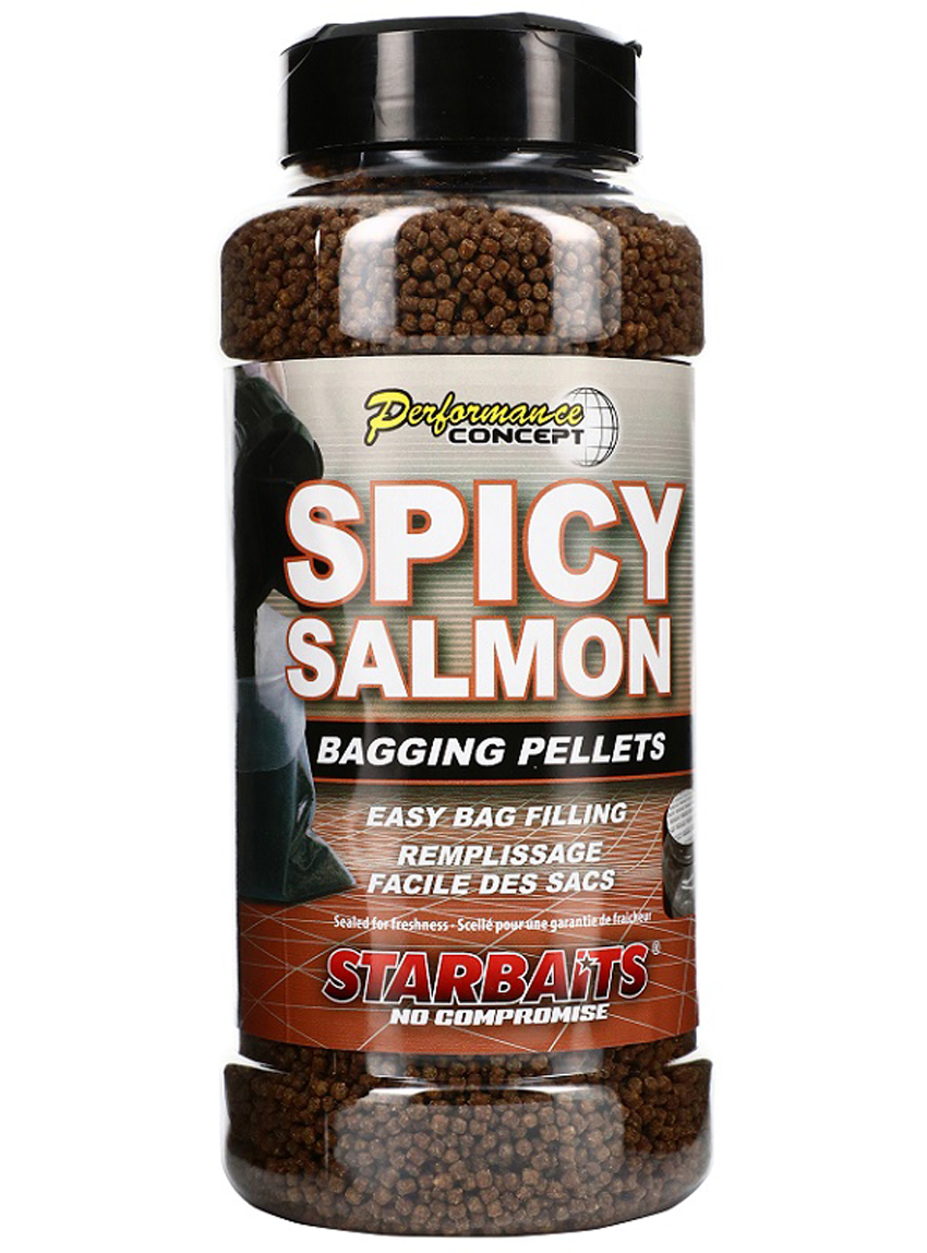 STARBAITS Spicy Salmo Bagging Pellets