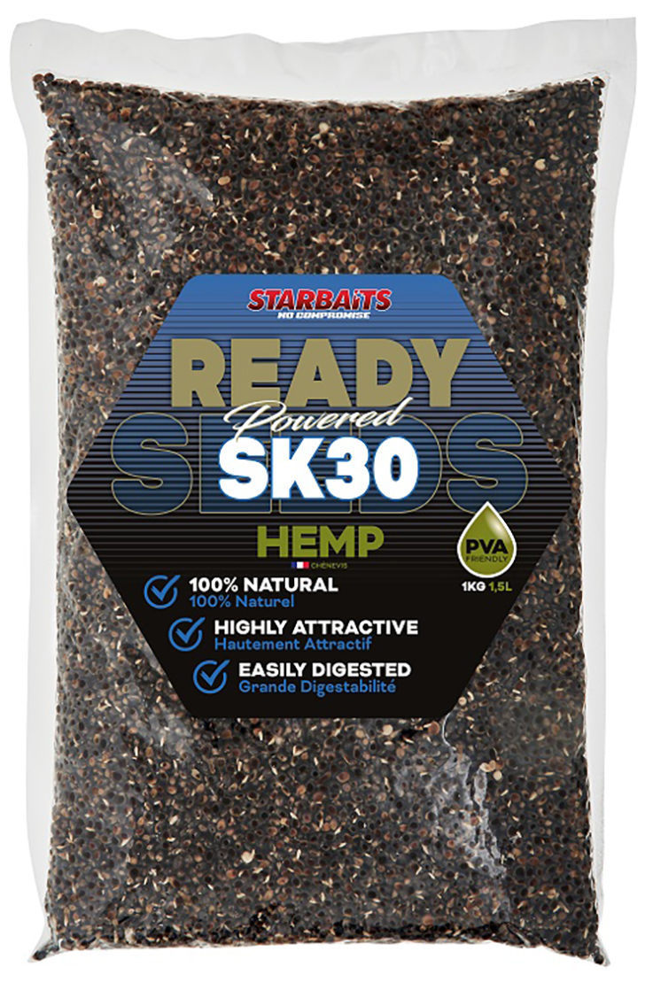 Partikel STARBAITS Ready Seeds SK30 Hemp (konope)