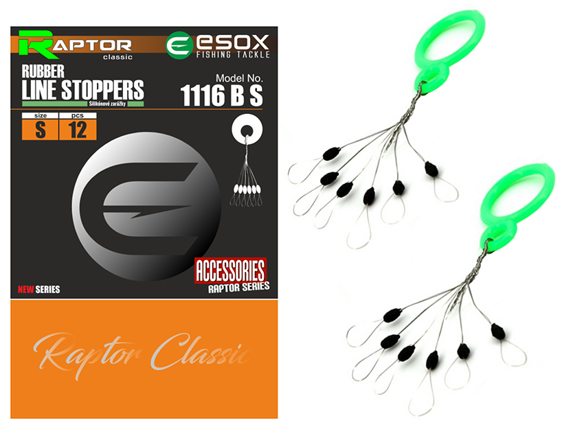 Zarážky ESOX Raptor Line Stoppers