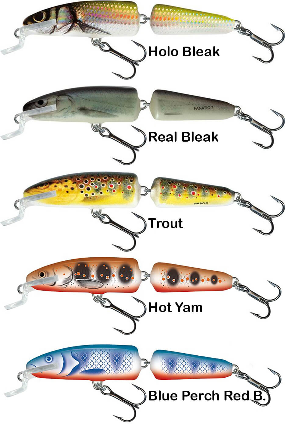 SALMO Fanatic Floating 7 cm