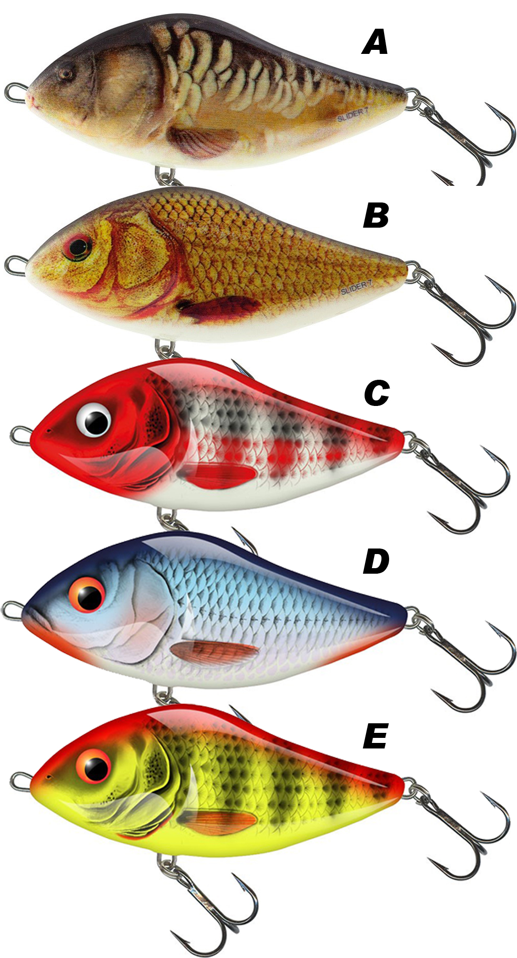 SALMO Slider Floating Supernatural, 10 cm