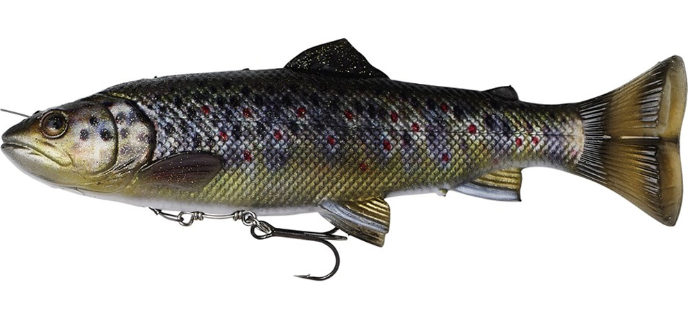 Nástraha SAVAGE GEAR 4D Line Thru Pulse Tail Trout