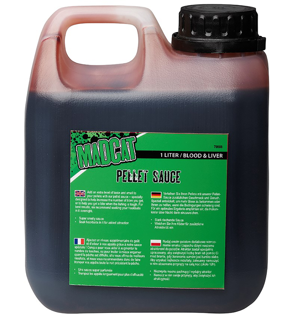 Liquid MADCAT Pellet Sauce Blood Liver