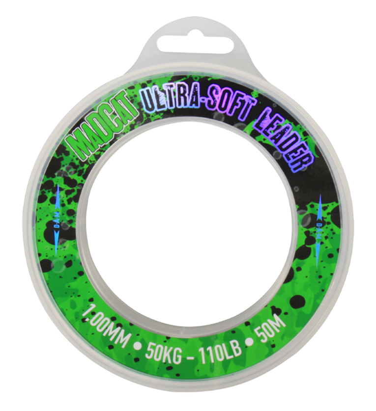 Vlasec MADCAT Ultra Soft Mono Leader Transparent