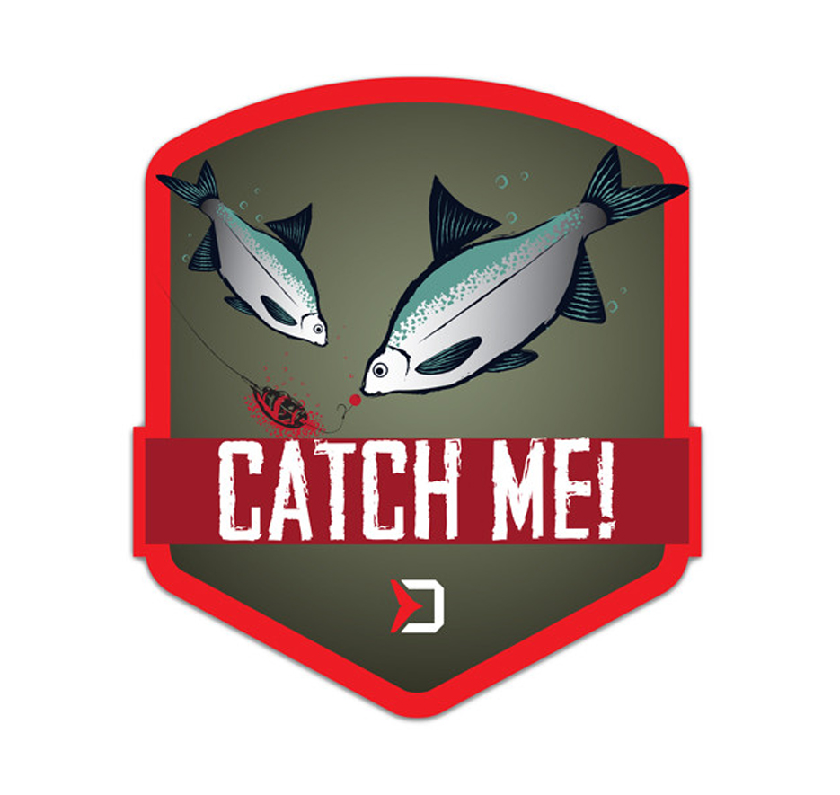 Nálepka DELPHIN CatchME! Feeder