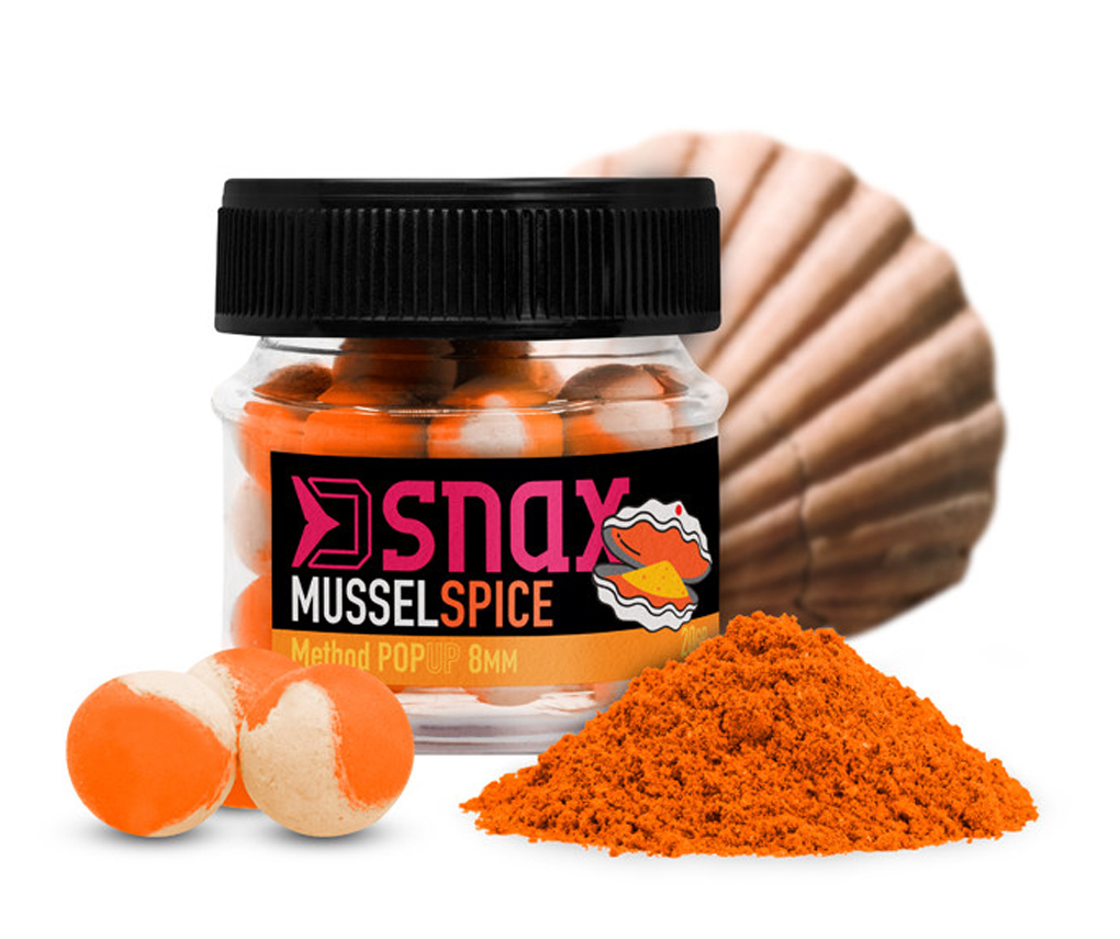 Nástraha DELPHIN D Snax Pop Mušľa Korenie