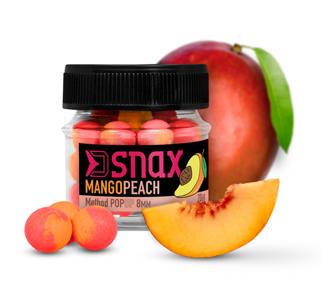 Nástraha DELPHIN D Snax Pop Mango Broskyňa