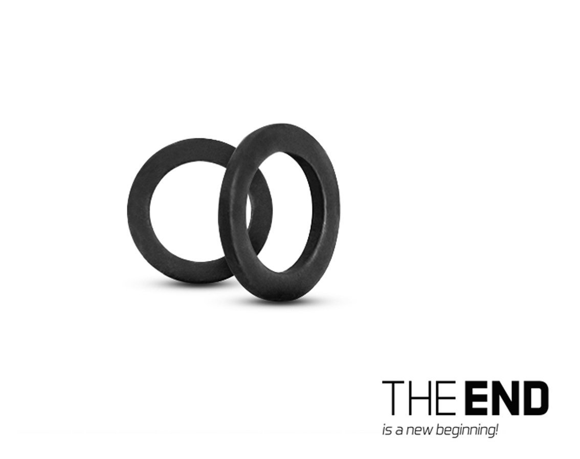 Krúžky DELPHIN The End Round Ring