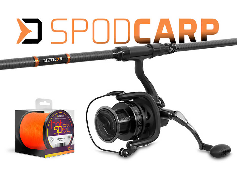 Spodový SET DELPHIN SpodCarp + navijak + šnúra
