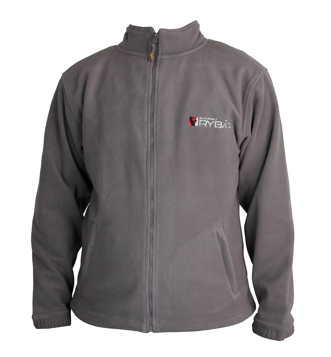 Fleece mikina Jacket Steel Gray